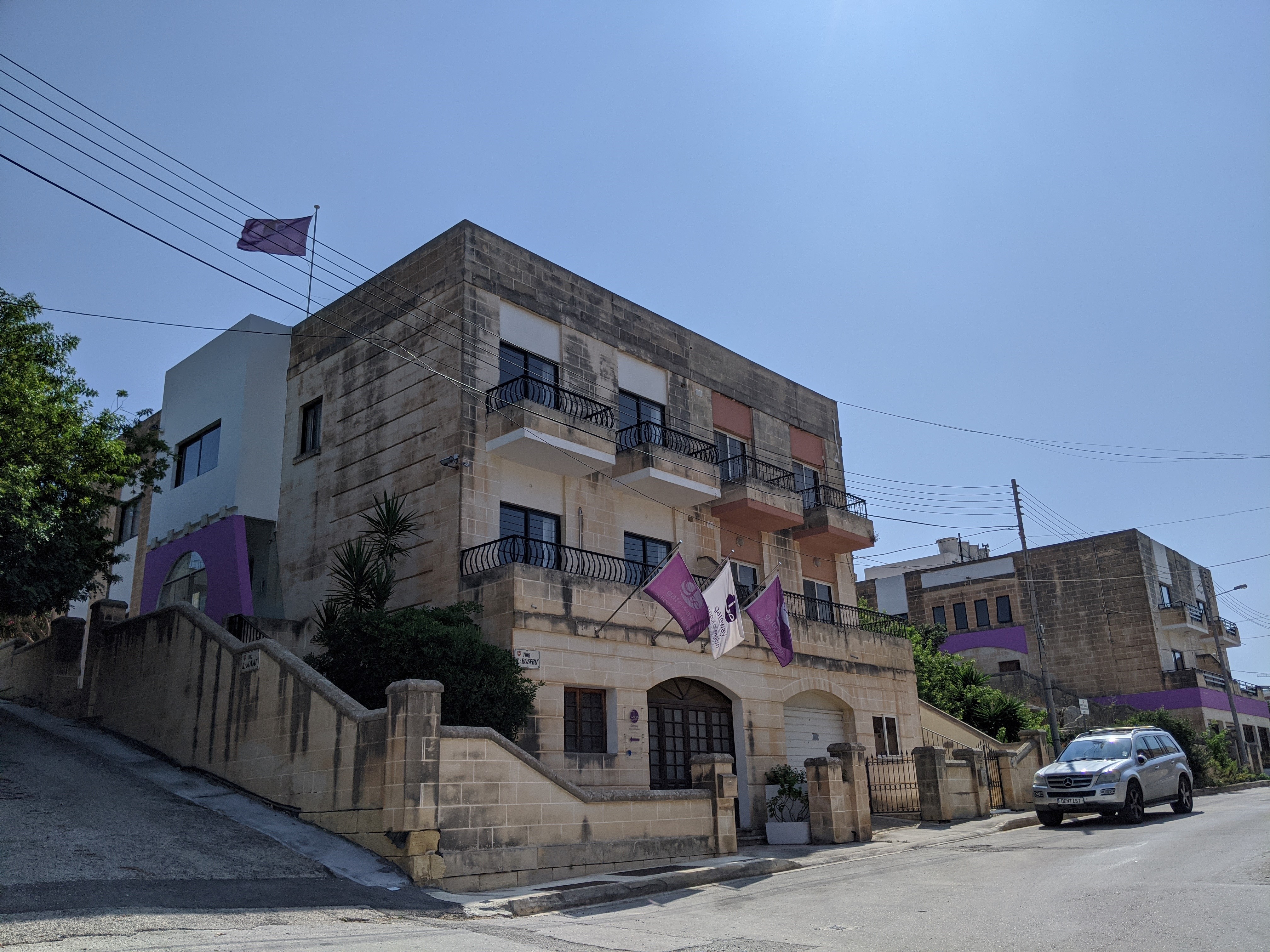 English language school Malta GSE and Residence in St Julian's next to each other - 2 minutes from bedroom to classroom