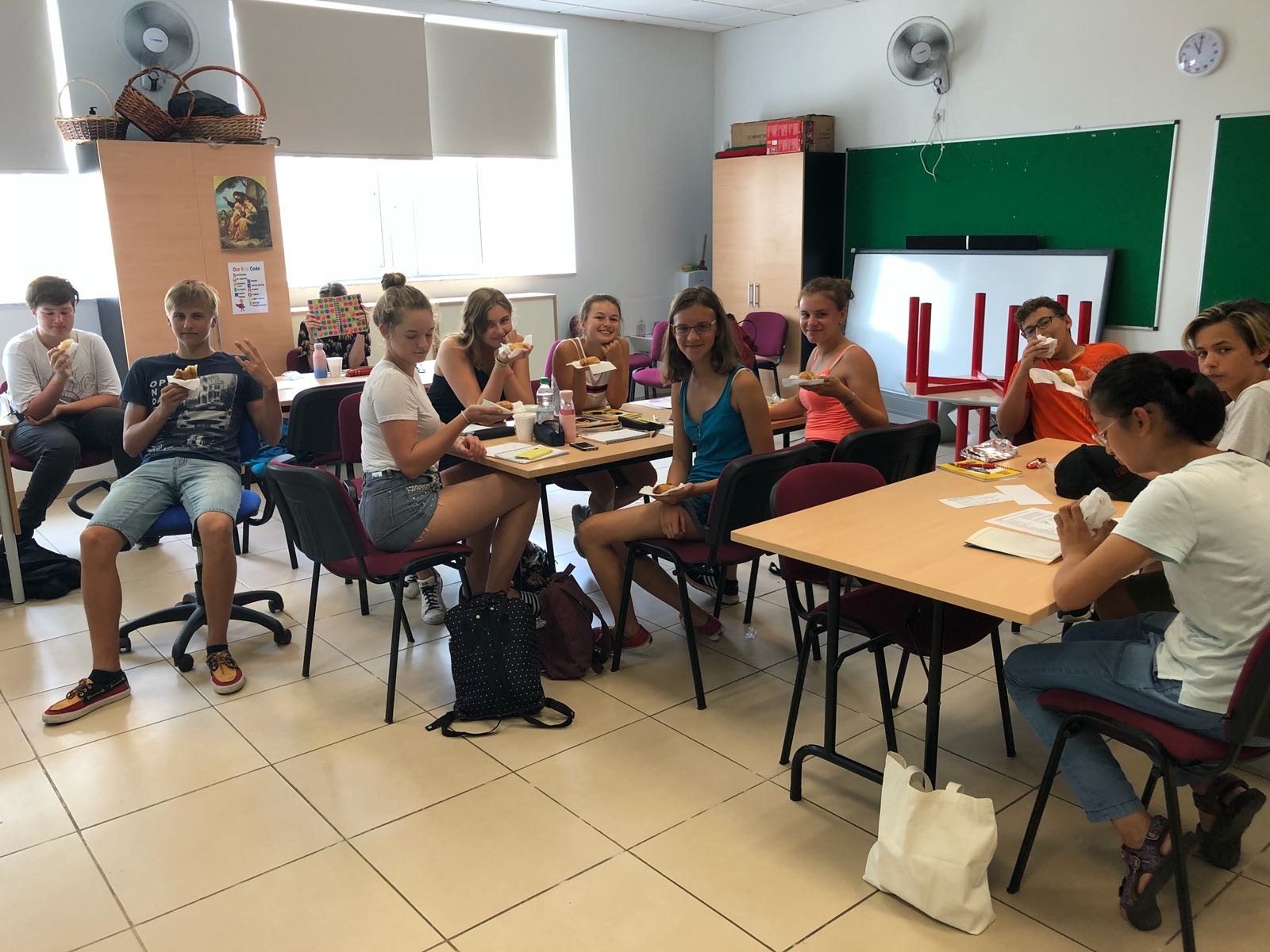 GSE Junior English Programmes Malta Teenagers at Gateway School of English Junior Centre San Gwann