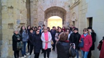 Gateway School of English FAM Trip 2018 - Agents touring Fort St Angelo