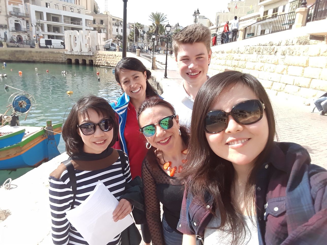 Gateway School of English studium angličtiny v maltě skvělý mix zahraničních studentů v naší třídě - kurzy v zahraničí Malta
