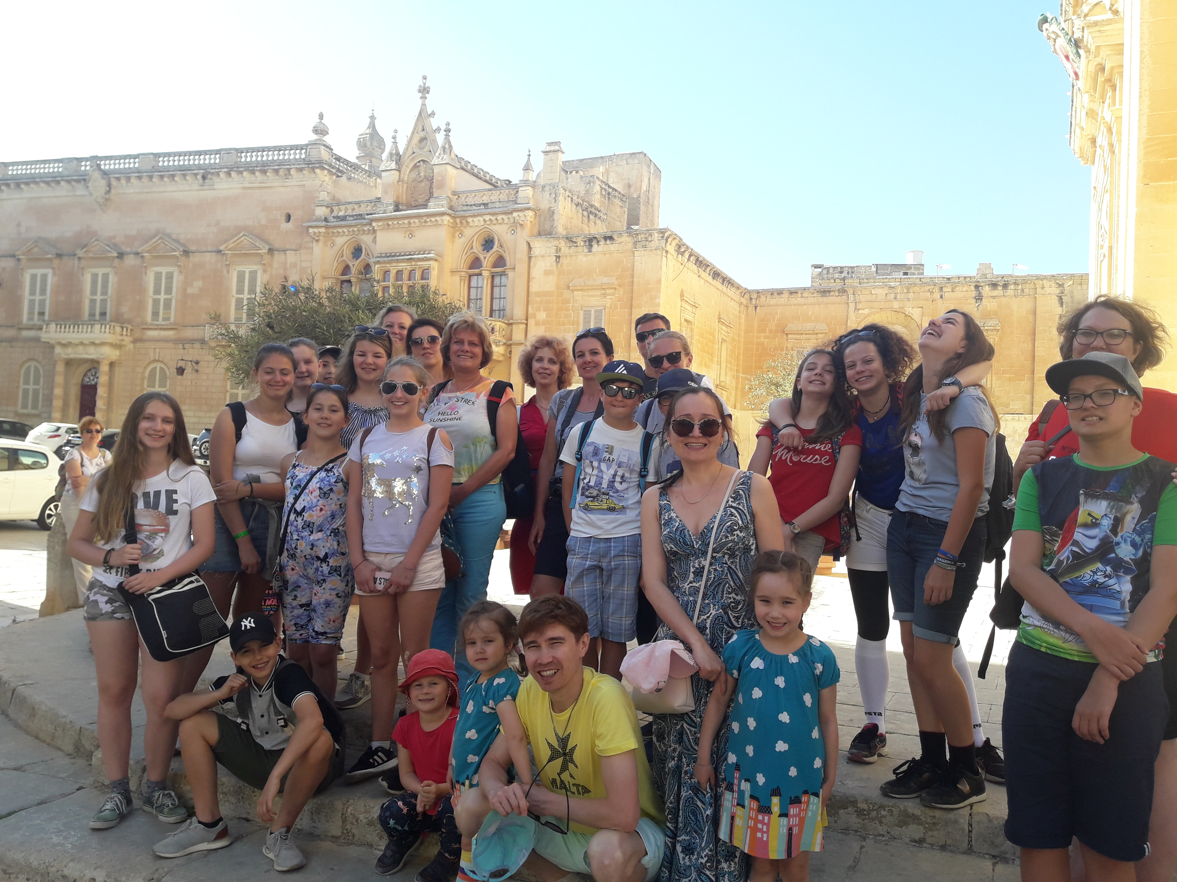 GSE Malta Family Programmes English Course Trip to Mdina April 2018
