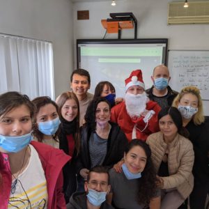 Christmas at Gateway a magical time for our students studying English with us in Malta