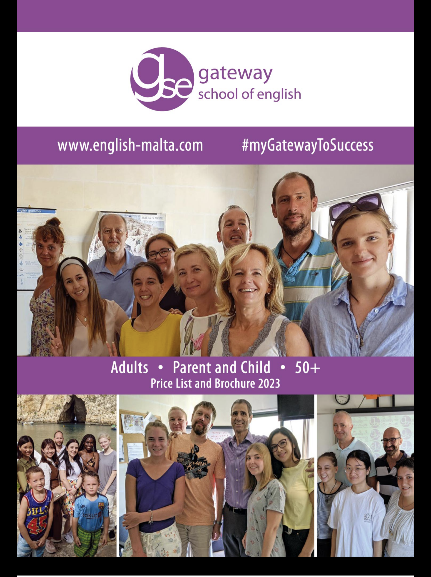 English school Malta Courses for adults family programmes 50 plus courses erasmus teacher training accommodation prices 2023